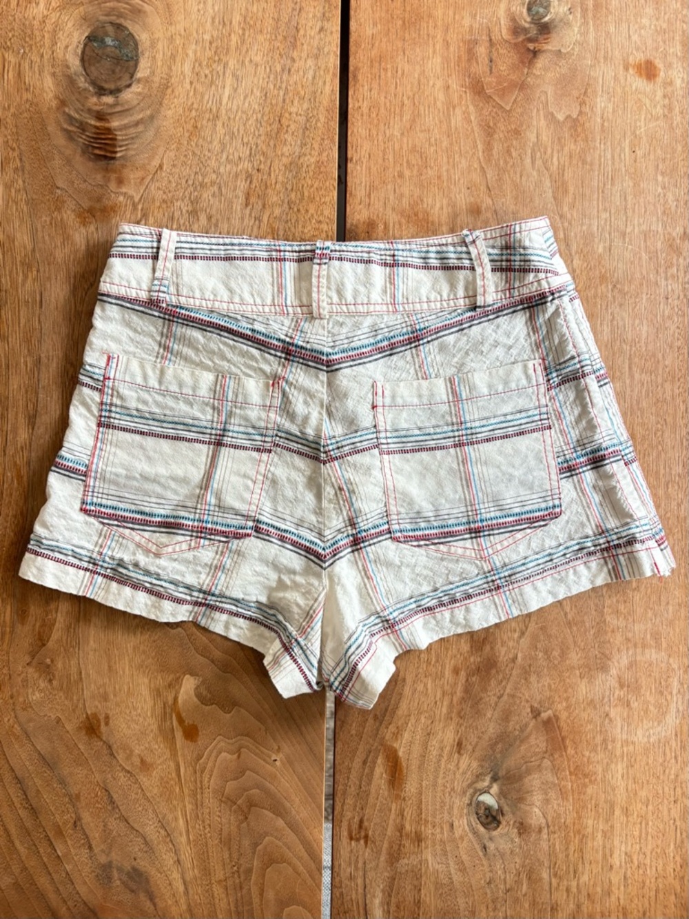 Zara Plaid Women’s XS High-Waist Shorts - Picture 2 of 9